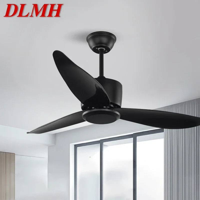 

DLMH Nordic Without lights Ceiling Fan Modern Minima lism Living Room Bedroom Study Cafe Hotel