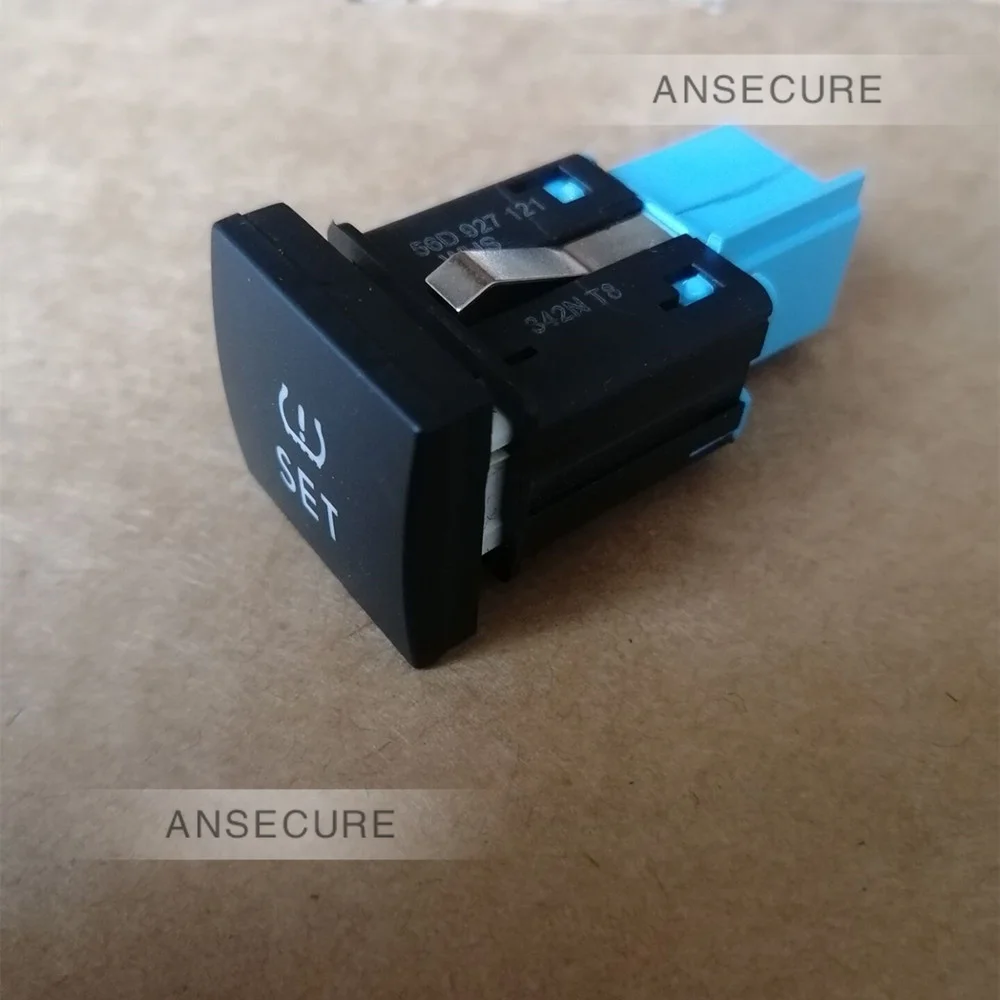 Tire Tyre Pressure Measure Warning Button Switch  For VW Golf Jetta MK5 MK6 Eos Caddy Beetle UP Scirocco 1K0927121B