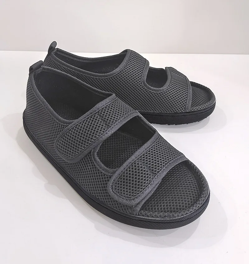 

Diabetic Sandals Breathable Summer Walking Sandals Anti-Slip Soft Elderly Sandals for Elderly Swelling Sensitive Feet 2025 New