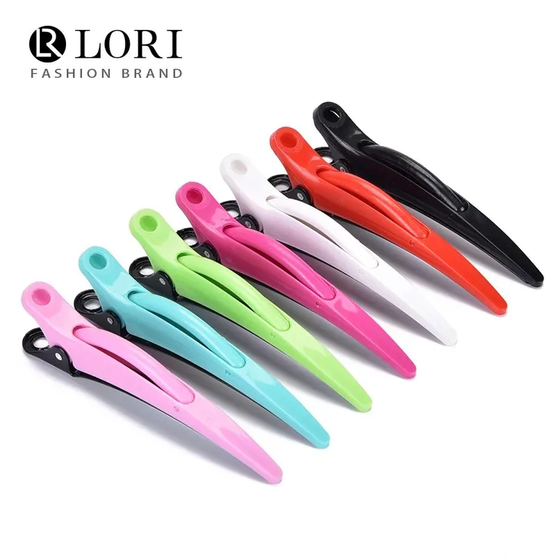 

Пластиковый зажим для парикмахерских, перегородка для позиционирования волос, алюминиевый зажим, парикмахерская, укладка, челка, производители зажимов для дельфинов