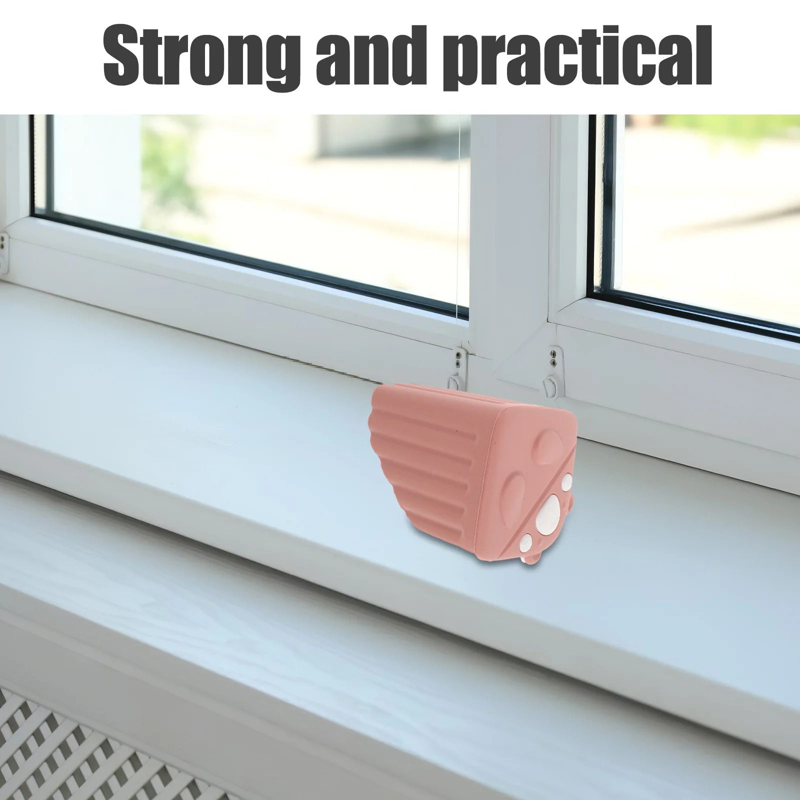 

2Pcs Window Corner Guard Self Adhesive - Silicone Edge Protector for Window Frames Anti-Collision Safety Bumpers Home Decor