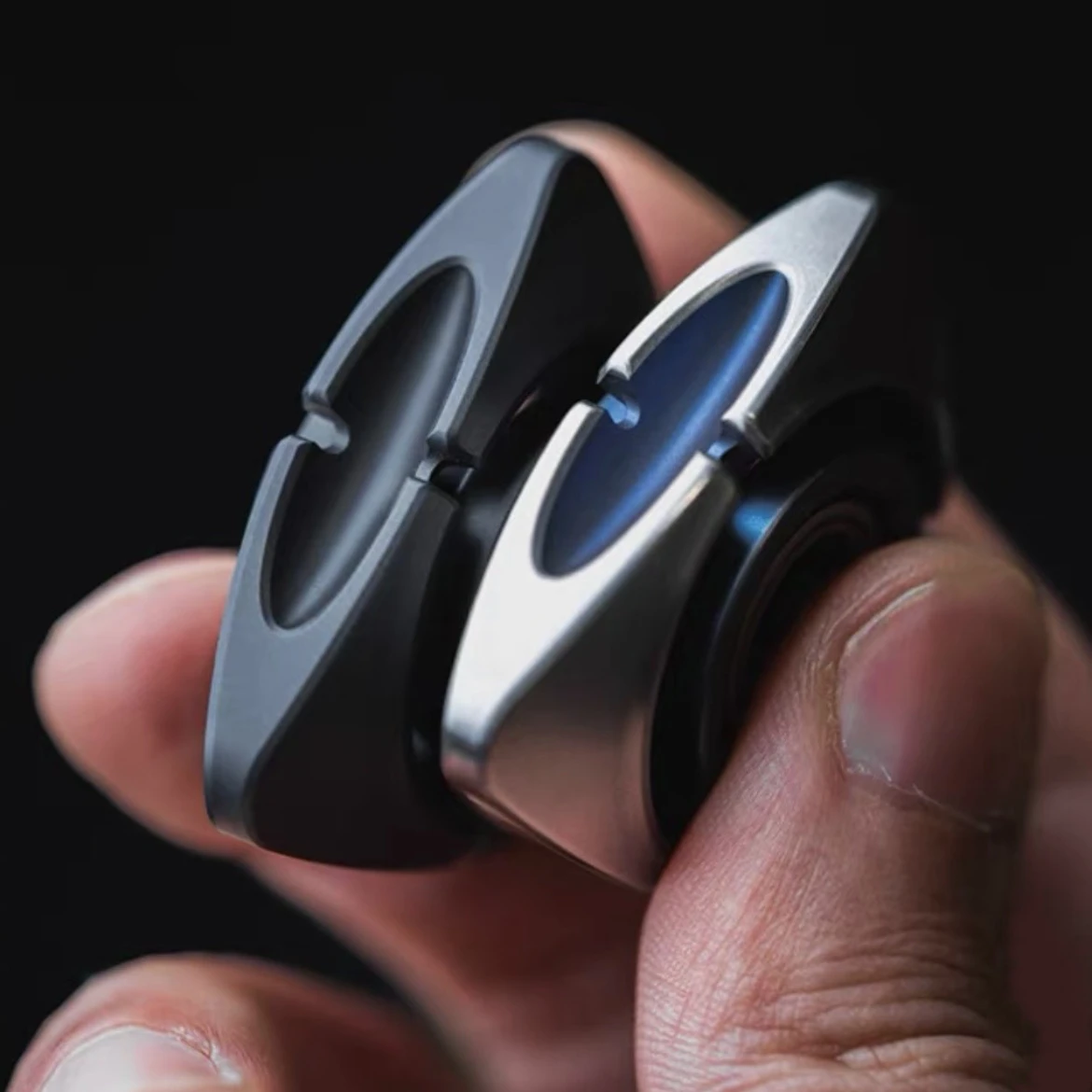 LAUTIE BIT-04 Fidget Spinner Slider Zirconium Titanium Alloy EDC Toys Metal Anti Stress Sensory ADHD Focus Tool Fidgeting Toys
