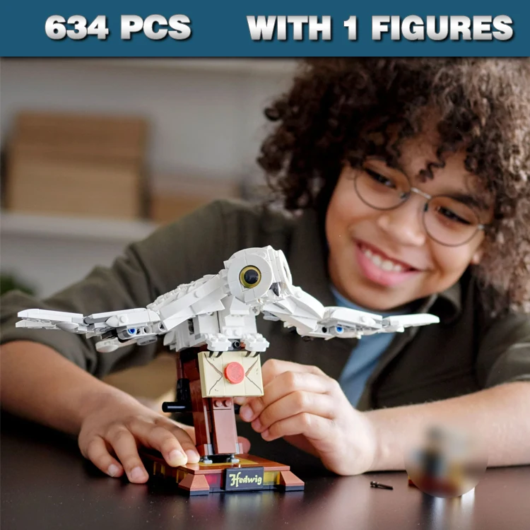 

718pcs Magical World of Wizards Newt's Case of Beast Creatures Thunderbird Occamy 11009 Building Block Toy Compatible With Model