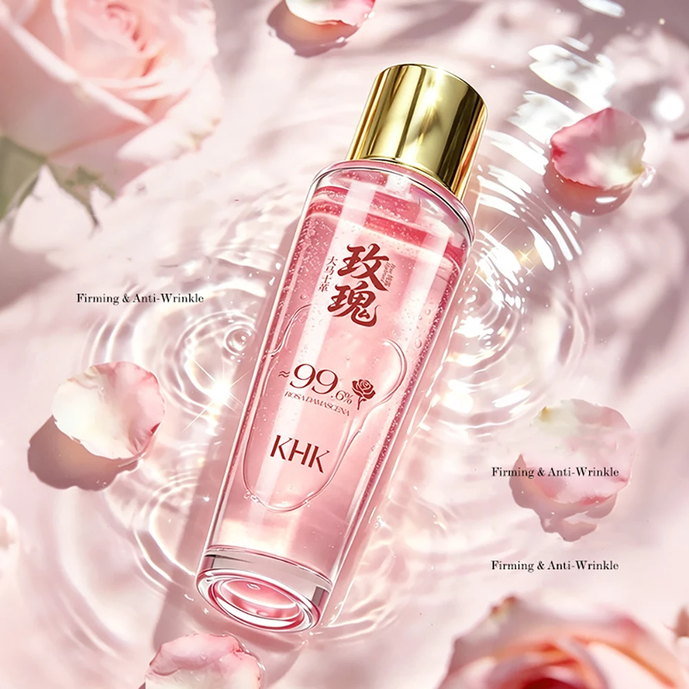 Rose Facial Toner Moisturizing Hydration Anti-Aging Oil Control Shrink Pores Makeup Water Face Toner 450ml Skin Care Products