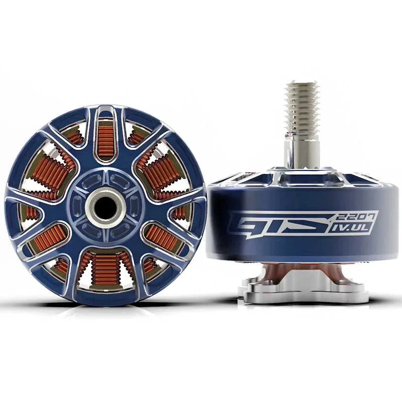 

RCinpower GTS V4 2207 UL Кроссоверный бесщеточный двигатель для 5-дюймового гоночного дрона - высокопроизводительный размер 2207