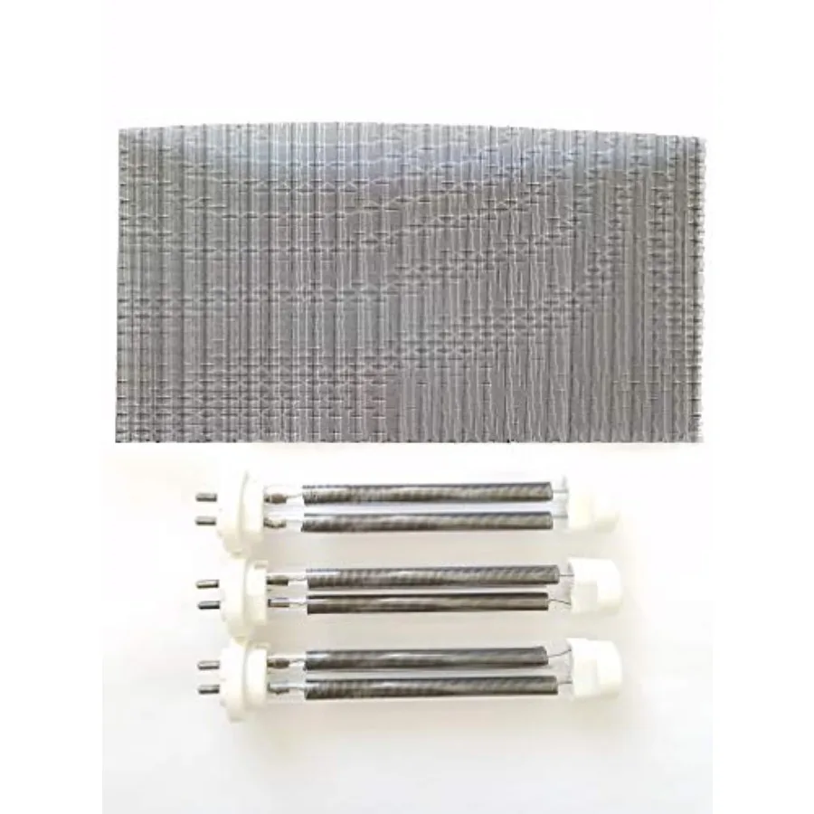 Set of 3 Double Life Bulbs/Heating Elements 1500 Watts for Models GEN4 and USA1000 Infrared Heaters