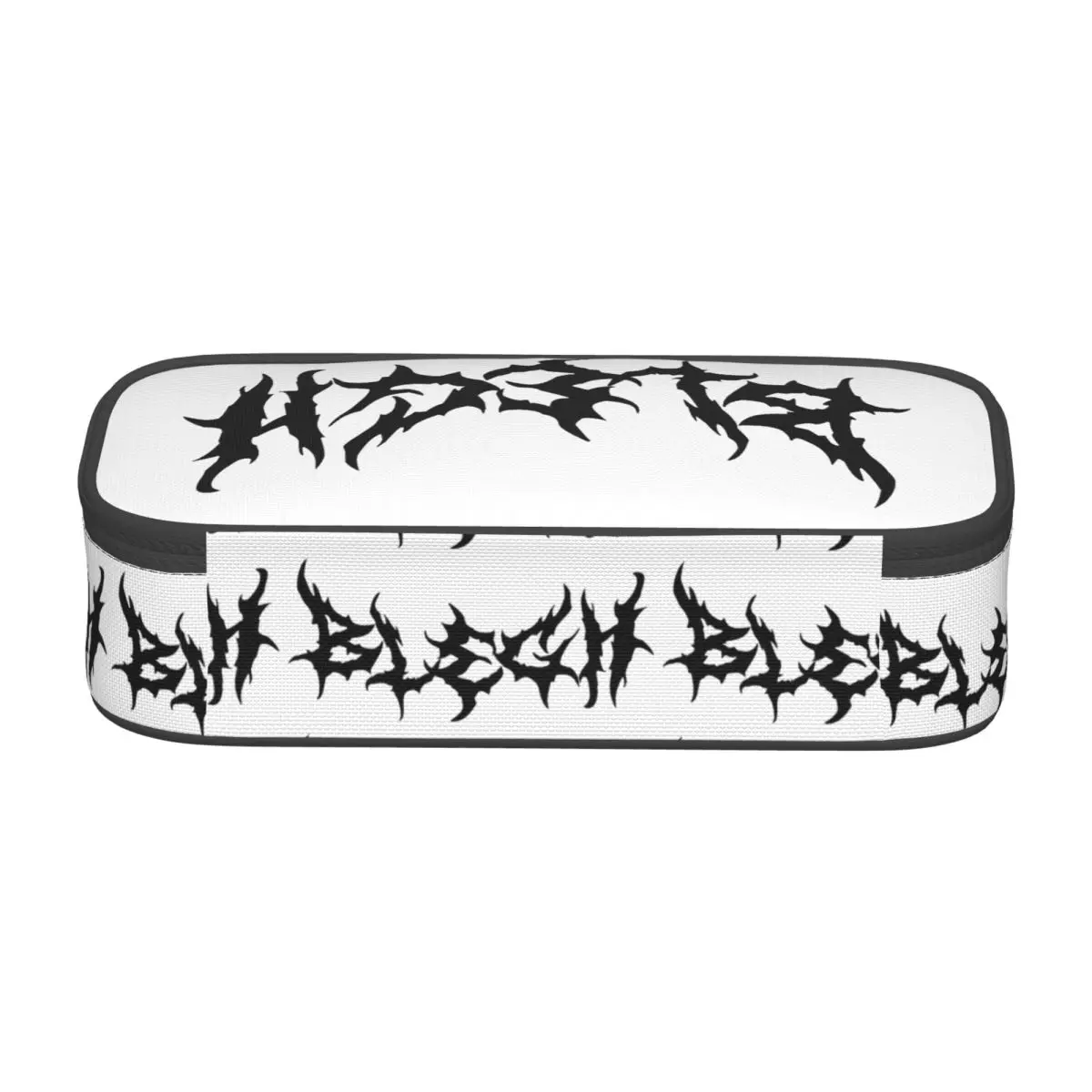 

Пеналы Blegh Heavy Metalcore Deathcore для студентов, коробка для ручек, сумка для карандашей, большая вместительная сумка для карандашей, держатель для ручек