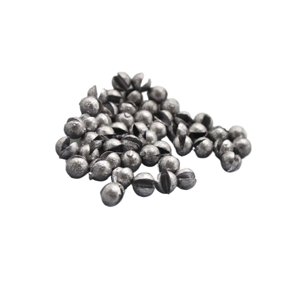 100 pièces oeuf plomb poids de pêche goutte coup plombs bar amovible matériel eau salée coulée pêche plombs ensemble rond eau douce