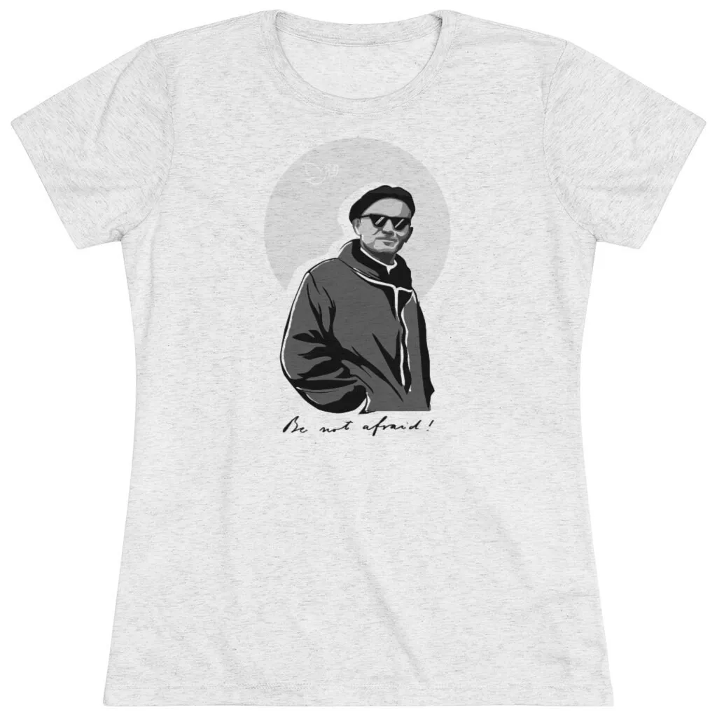 Women's St Pope John Paul II Premium T Shirt