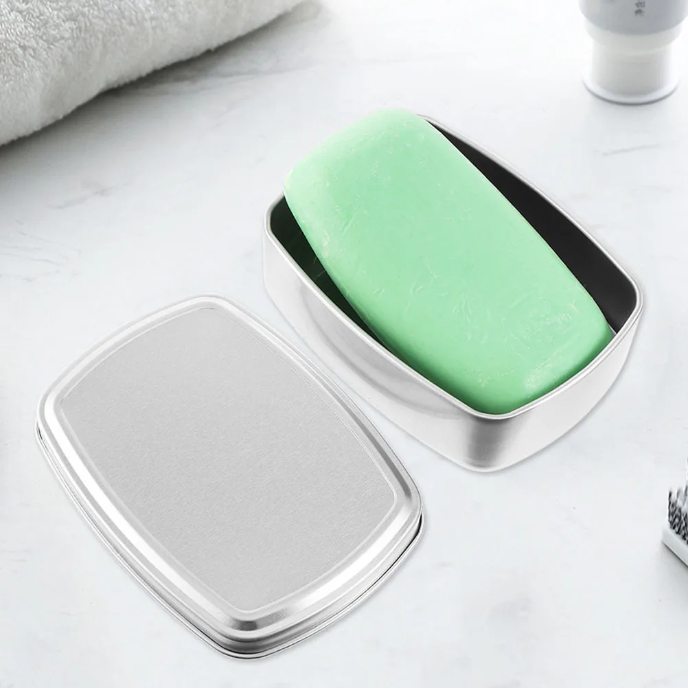 4 szt. Aluminiowe puszki wielokrotnego użytku, przenośne słoiki, kwadratowe pojemniki na kosmetyki, herbatę, przyprawy, biżuterię, do użytku w podróży, aluminiowy słoik