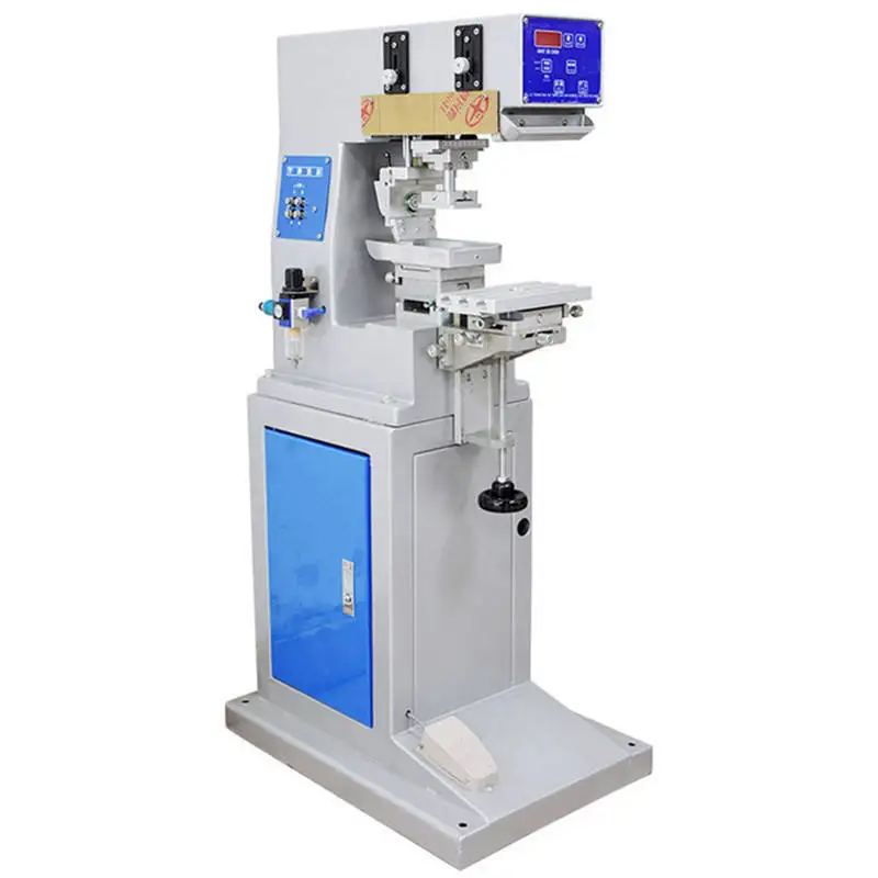 

Высококачественный трубчатый принтер-гравюрный одноцветный тампопринтер с чернильной чашей, новый принтер для бумажных этикеток, автоматическая машина для тампонной печати больших форматов