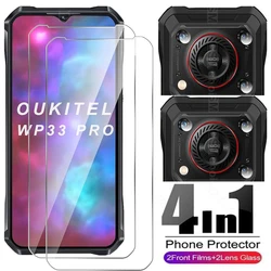 Protective Glass Cover on For OUKITEL WP33 PRO WP36 Tempered Glass Screen Protector For OUKITEL WP30 PRO Phone Film