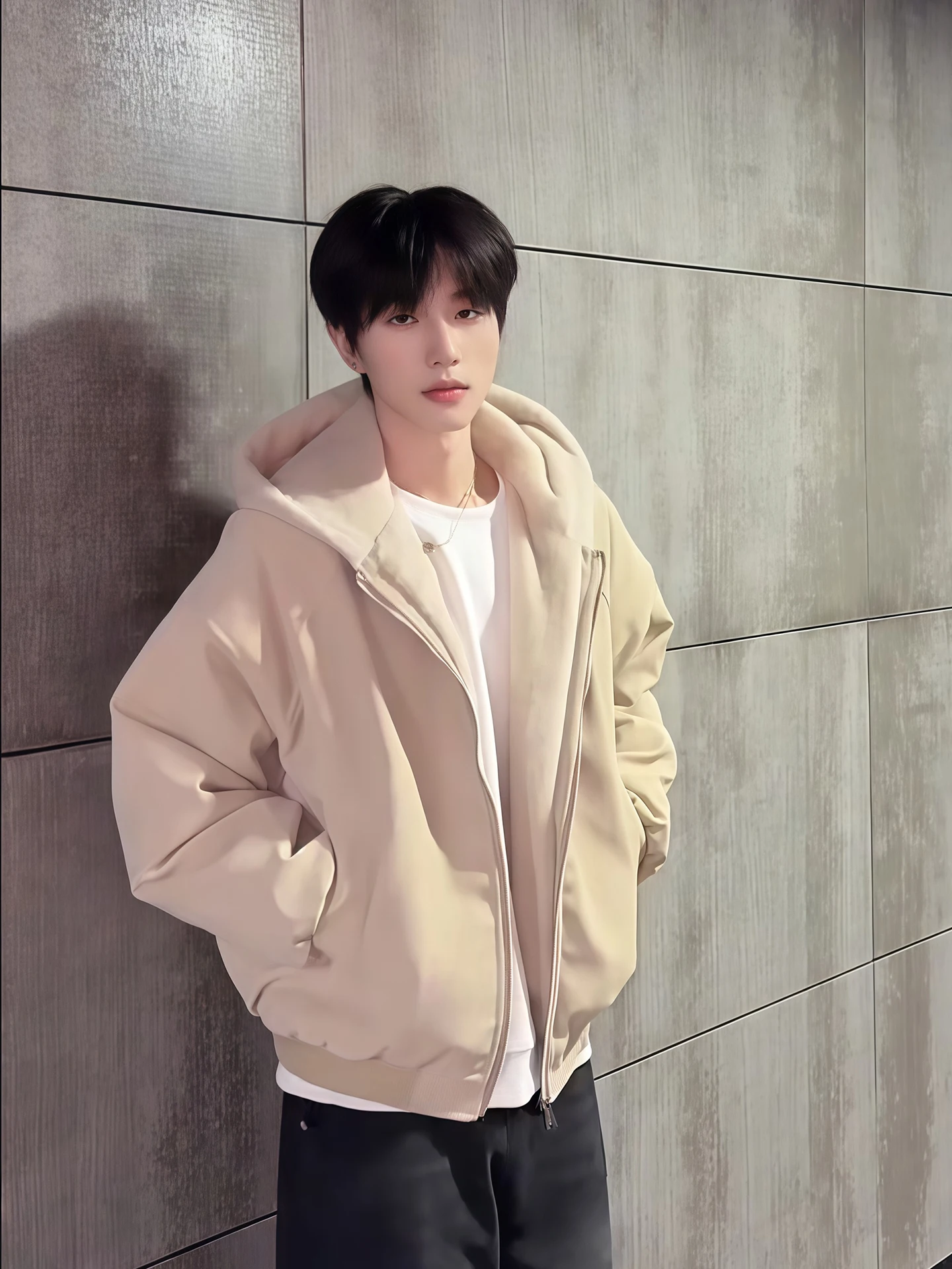 

Мужская хлопковая куртка с мехом ягненка Cleanfit, осенне-зимняя теплая повседневная куртка на молнии с капюшоном, искусственная кожа, горный орел