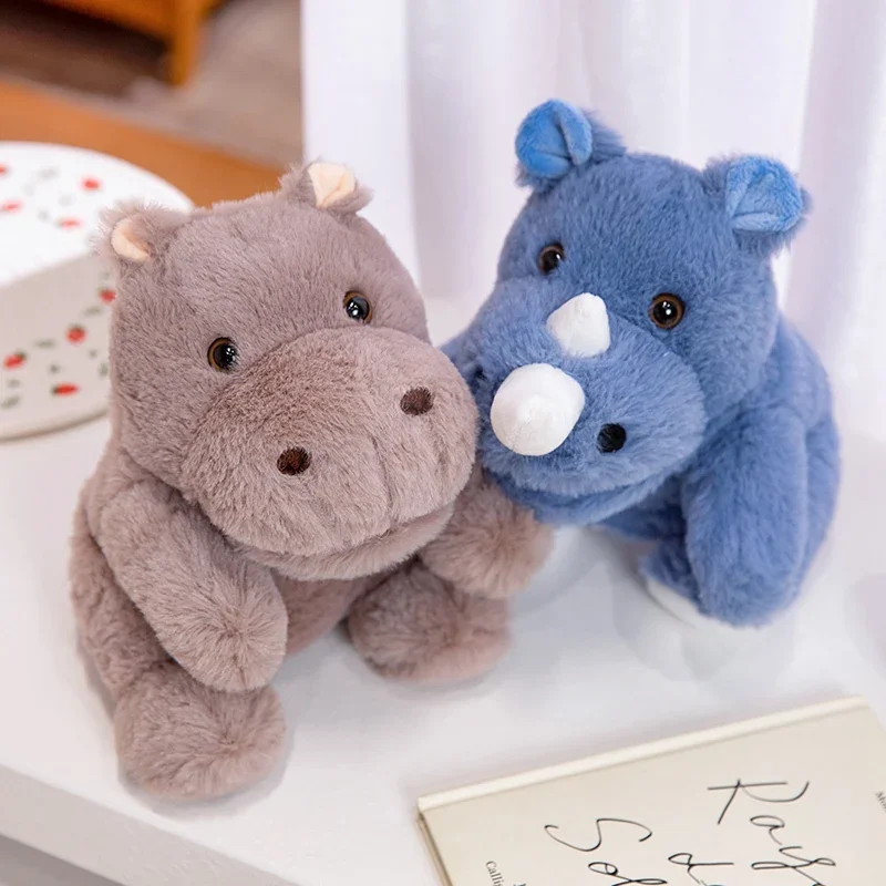 30 أنماط محشوة أفخم الحيوانات اللعب قصة إصبع اليد دمية لطيف الدمى التعليمية بابيس بطة خروف البقرة الكلب الحصان الأطفال هدية