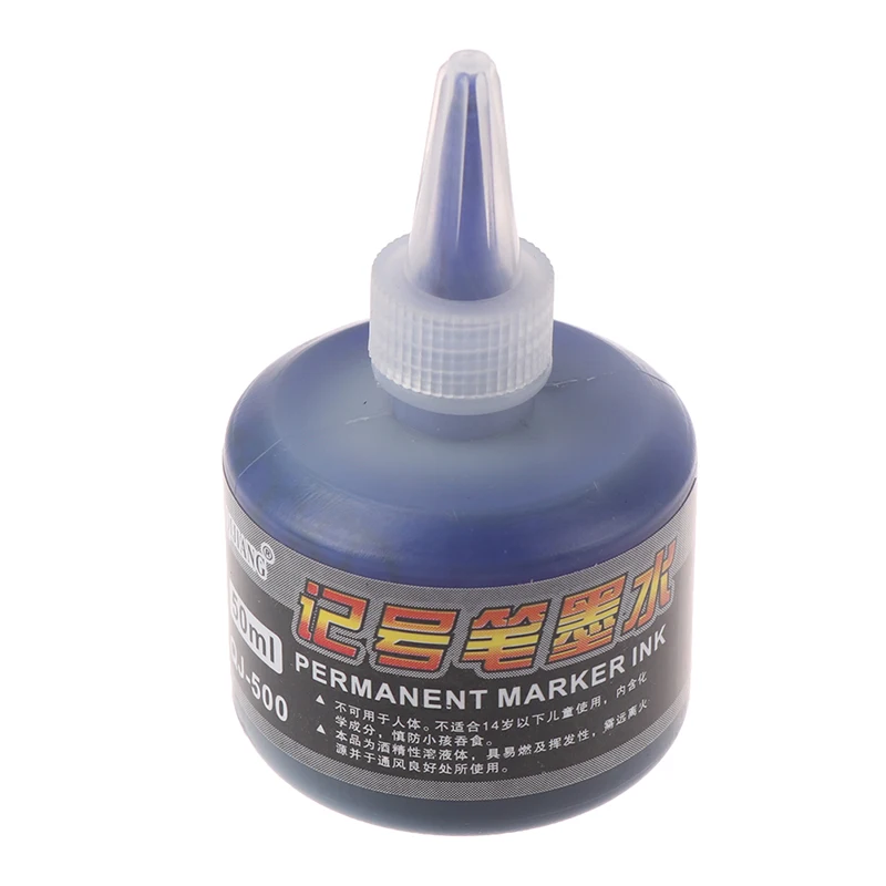 Imagem -04 - Permanent Graffiti Oil Marker Pen Canetas Recarga Tinta Instantaneamente Seco 50ml