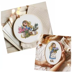 12073 Cross Stitch Kits Sets For Embroidery Cross-stitch Cross Stitch Complete Kit Stich Cross Stitch Set Needle Arts & Craft