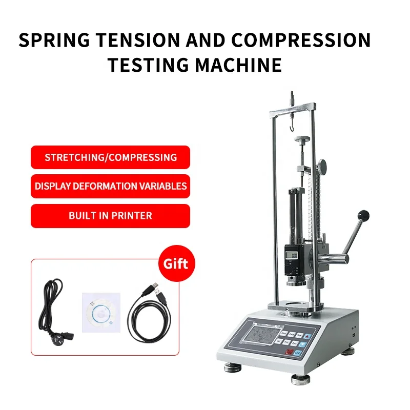 Digital Display Load Testing Equipment Spring Extension and Compression Tester Factory