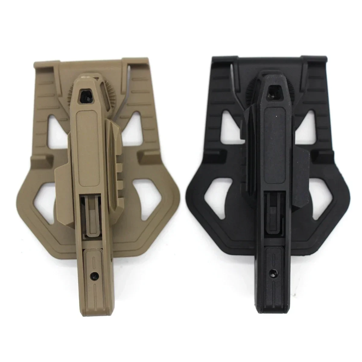 /حافظة بندقية تكتيكية مع السكك الحديدية لـ Glock G17 G19 G22 SW40/357 الخصر بيسولت الحافظة 9 مللي متر SW40 مسدس بندقية في الهواء الطلق CS الرجال