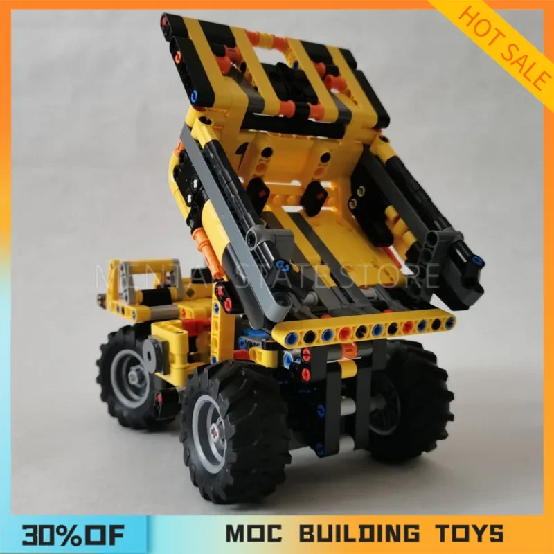 562PCS Customized MOC Mining dump truck Building Blocks Technology Bricks DIY Creative Assembly Education Toys Holiday Gift