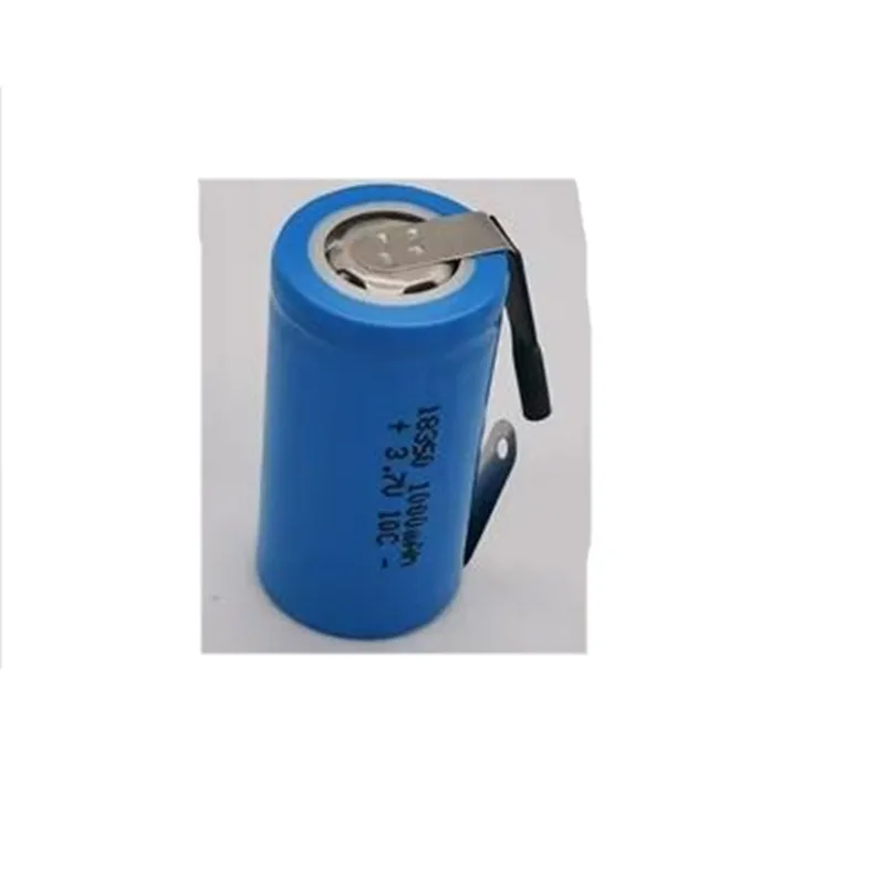 2Pcs/Lot 3.7V 18350 1000MAh 10C High Rate Power Type Rechargeable Lithium Ion Li-ion Battery