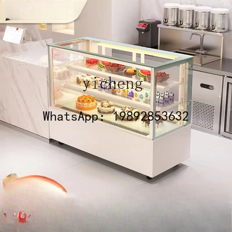 Cake refrigerated display cabinet commercial small rear door dessert display fruit west point cabinet