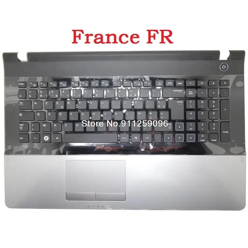 

RU SP GR FR Laptop PalmRest&keyboard For Samsung NP300E7A NP305E7A 300E7A 305E7A Russia Spain France Germany With Touchpad New