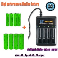 NEW 1.5V AA+AAA Smart Charger High Performance Rechargeable Battery For Computer Clock Radio Video Game Digital Electronic Toys