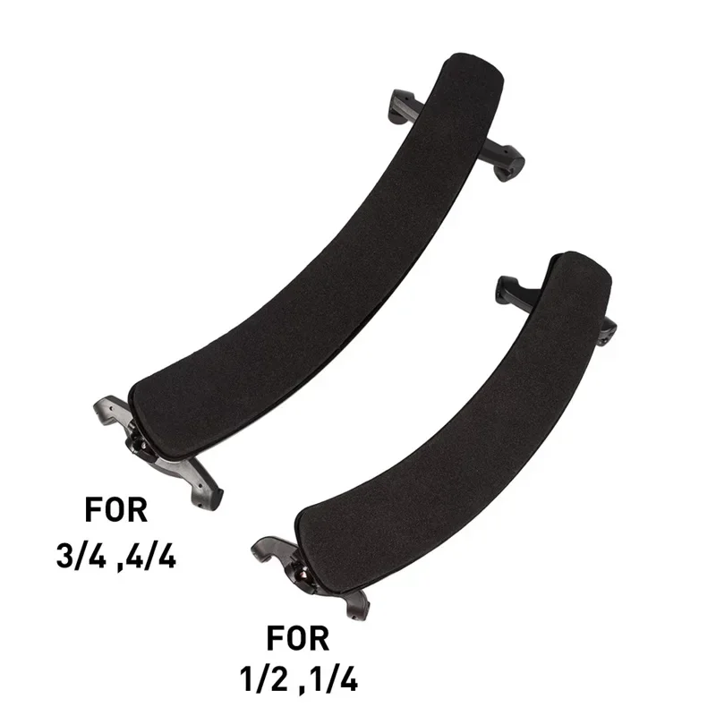 1 szt. Regulowane podpórki pod ramiona do skrzypiec 3/4 4/4, plastikowe, wyściełane pianką EVA, części i akcesoria do skrzypiec, uniwersalne podkładki pod skrzypce