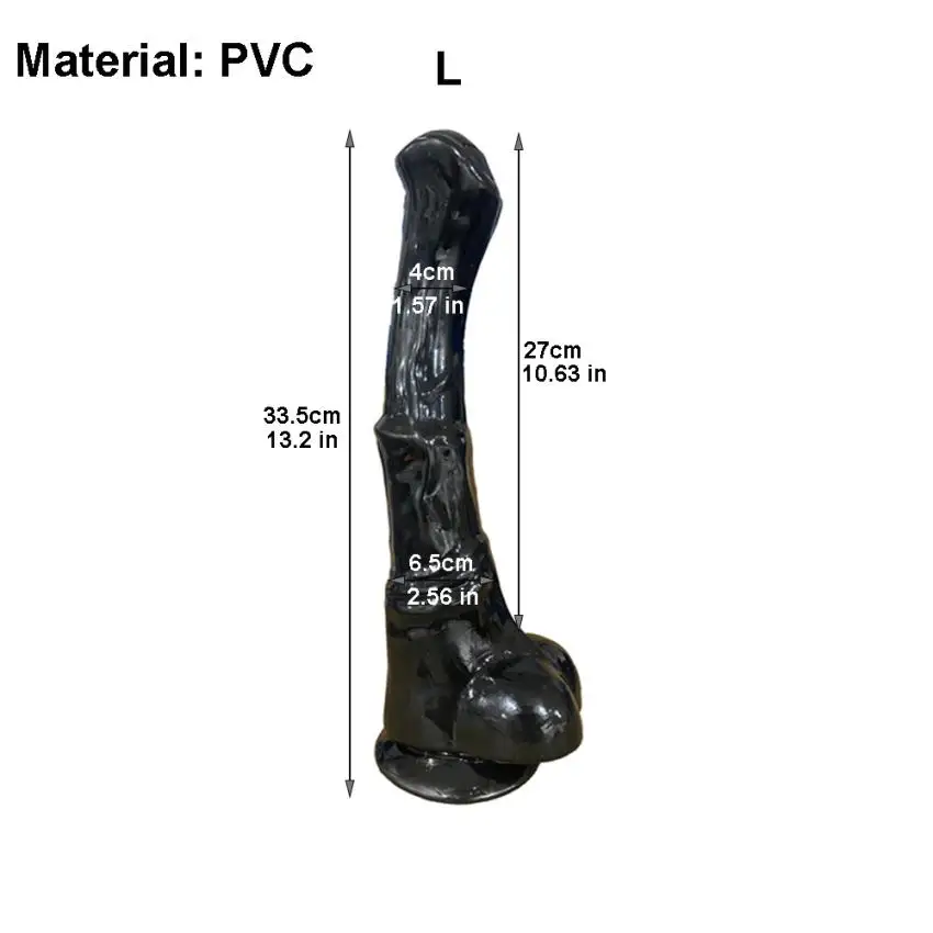 Huge Horse Dildos With Suction Cup Monster Penis Butt Plug Soft Anal Toys Masturbator Supplies Lesbian Buttplug Gay Sex Tools 18 - view 6