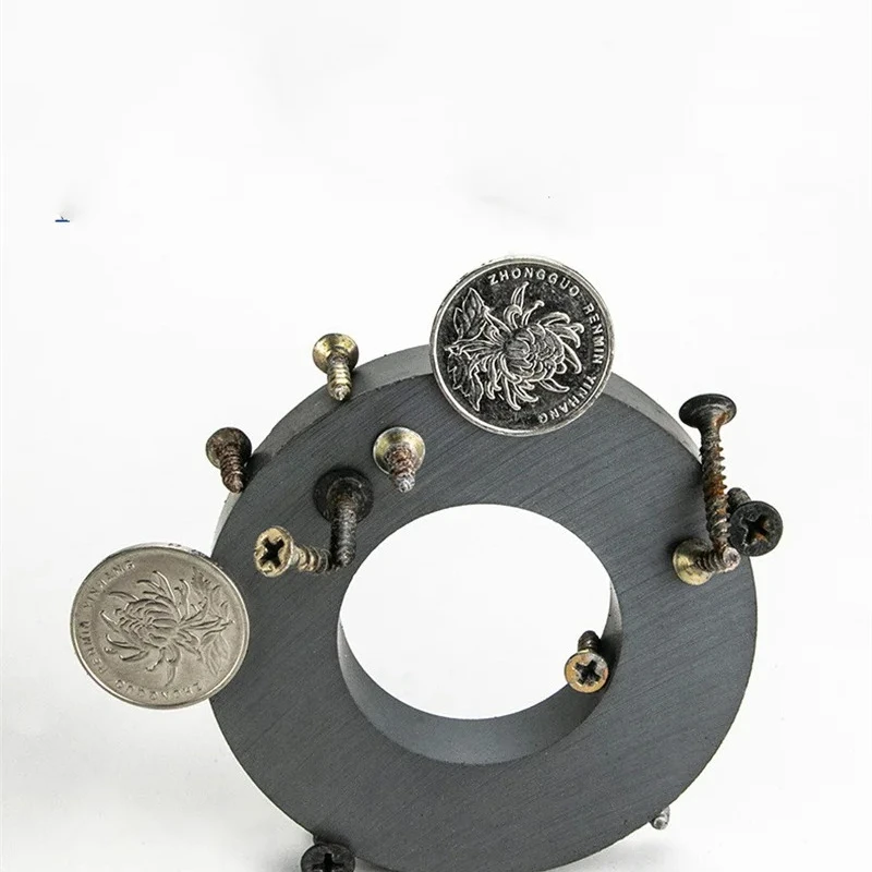 2PCS 80*15 Hole 41mm Ferrite Ring Magnet , Heavy Duty Ceramic Magnets for Industry, Science,Crafts and Hobbies magnets