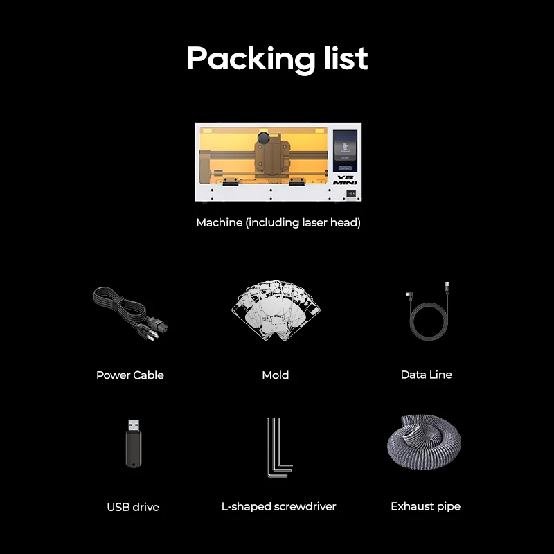 Xwitzeal® V8 MINI Laser Glue Removal Machine for iPhone Back Glass Repair, w/8-17 Series Iron Molds & Phone Repair Tool Kit