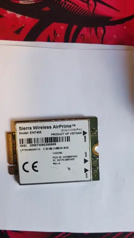 Sierra wireless EM7455 baseline ,generic version