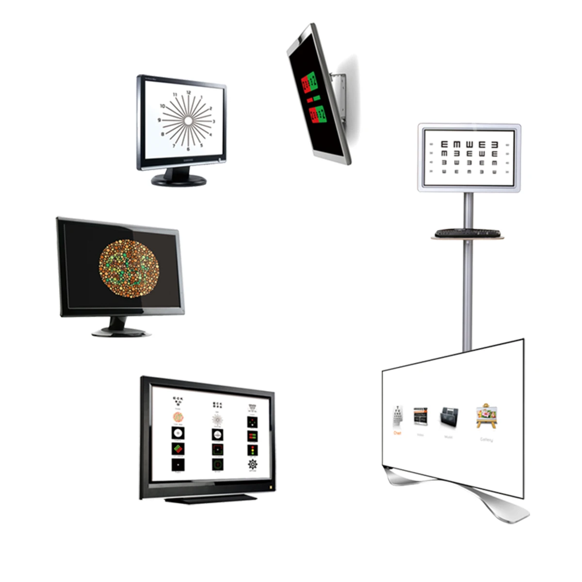 Optical Led Chart Projector Lcd-901 Digital Snellen Chart For Eye ClinicLocal stock