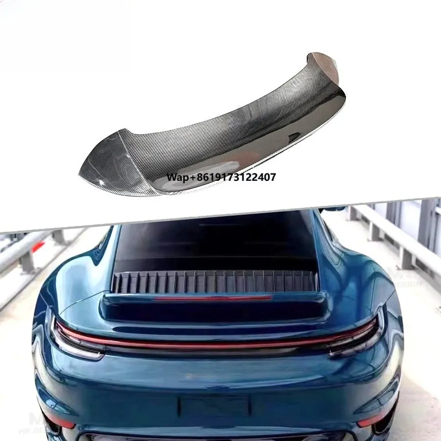 

Dry Carbon Fiber Rear Wing Trunk Spoiler for 911 992 Carrera Targa 2019-2022 Rear Trunk Spoiler Wing Car Accessories