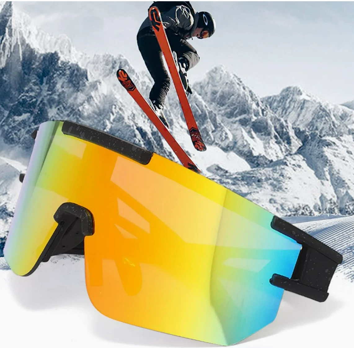 

Sports Sunglasses Men Women Cycling Running UV400 Protection Polarized Trendy Windproof Wrap Around Sun Glasses 2026 Hot Sale