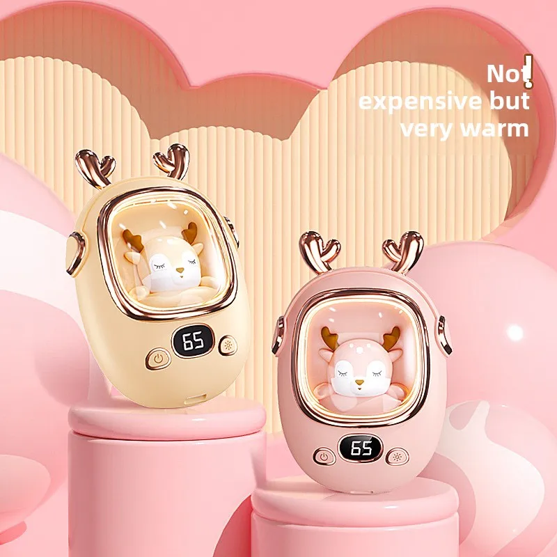 Cute Pet USB Electric Hand Warmer 3000mah Portable Mini Power Bank Winter Gift For Students Waterless Hot Water Bag - view 4