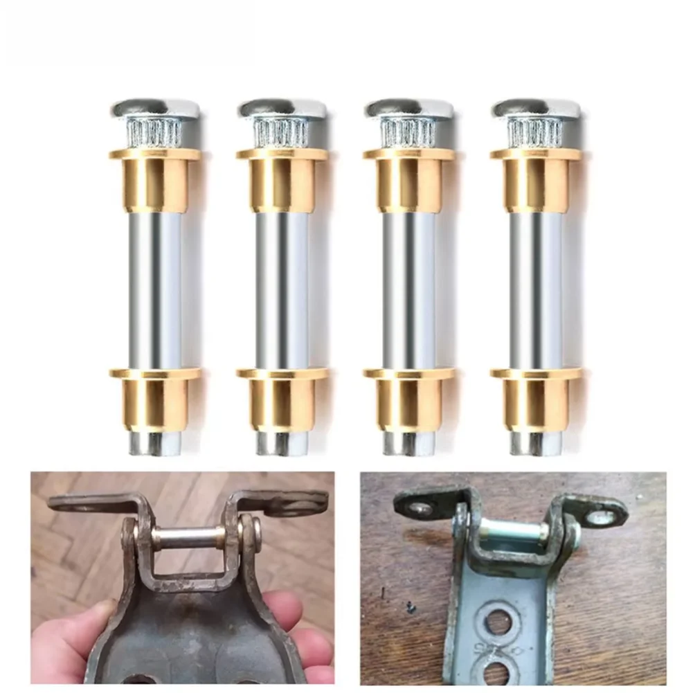 Car Door Hinge Pins Bushing Repair Assembly Kit Set For Nissan Navarra 1997-2005 D22 high strength corrosion-resistant