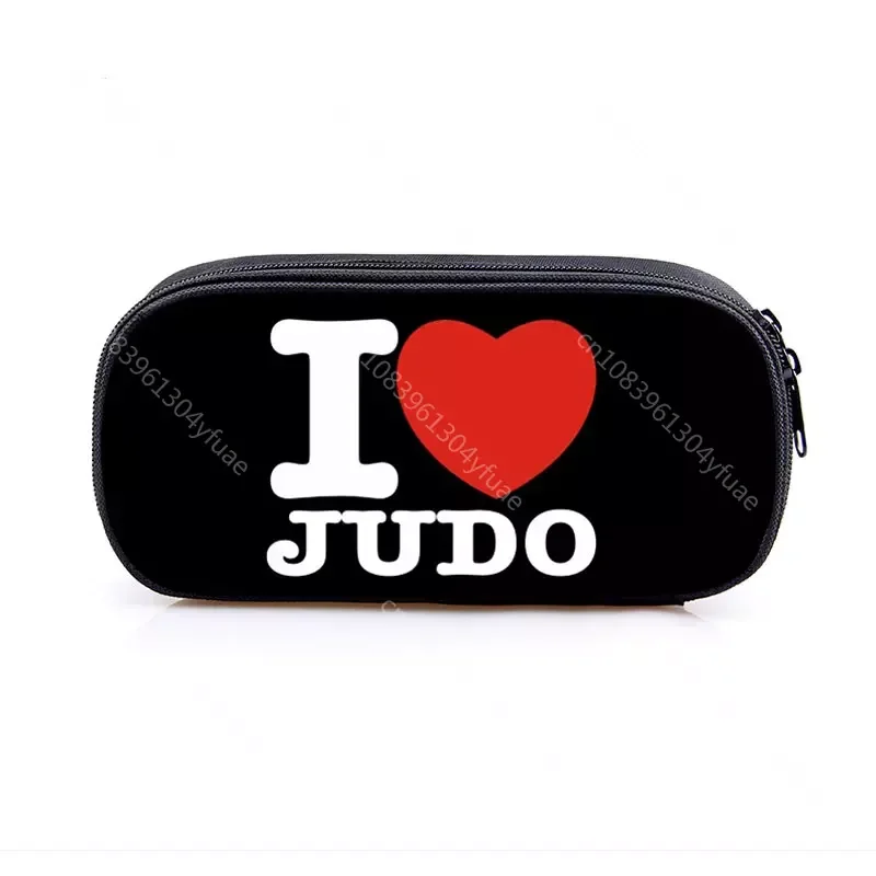 Martial Taekwondo  /Judo /  Pencil Case Children School pencil bag Kids pencil Box  woman cosmetic bag girls make up bag