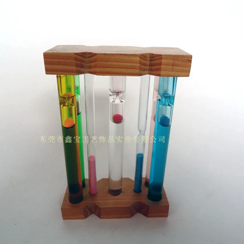 Custom Wooden Hourglass, Sand Timer Desk Decor, European Style Home Office Gift