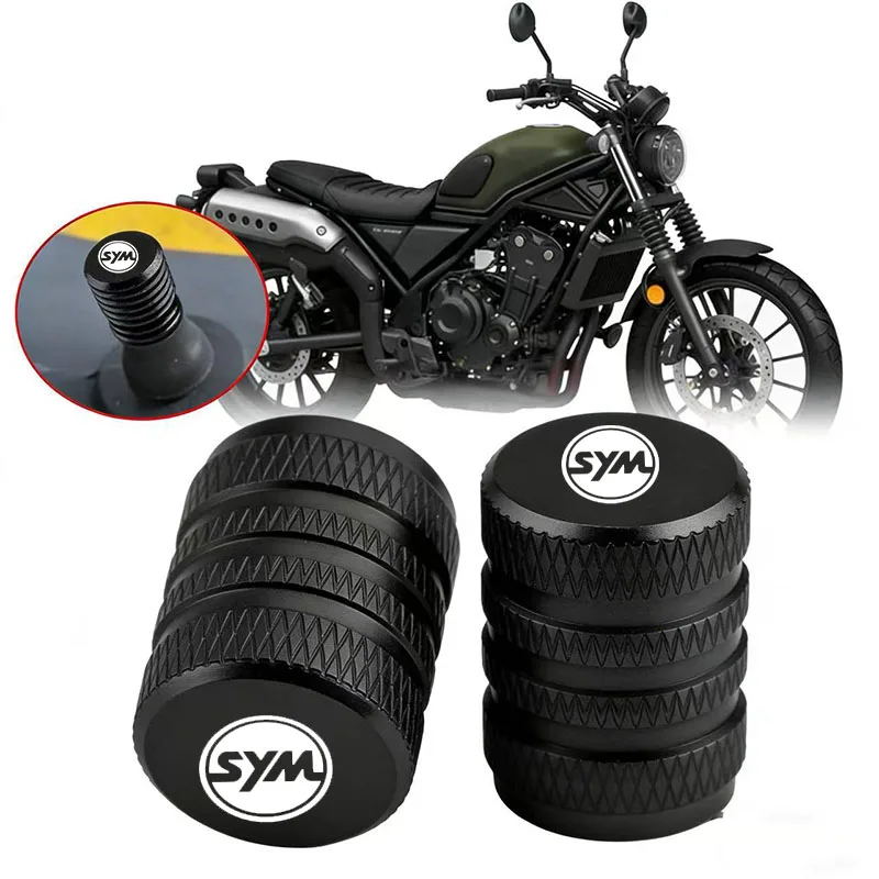 

Motorcycle Accessories For SYM Joymax Z 125 200 250 300 GTS 250i 300i T3 M Stem Covers Aluminum Alloy Airdust Tire Valve Cap CNC
