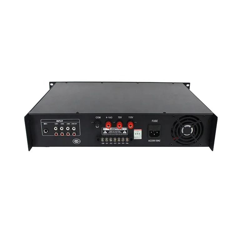 

180W Pa System Conference Room 6 Zone Amplifier