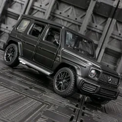 1:32 Benzs G63 SUV Alloy Car Model Diecast Metal Toy Off-road Vehicles Car Model Simulation Sound and Light Collection kids Gift