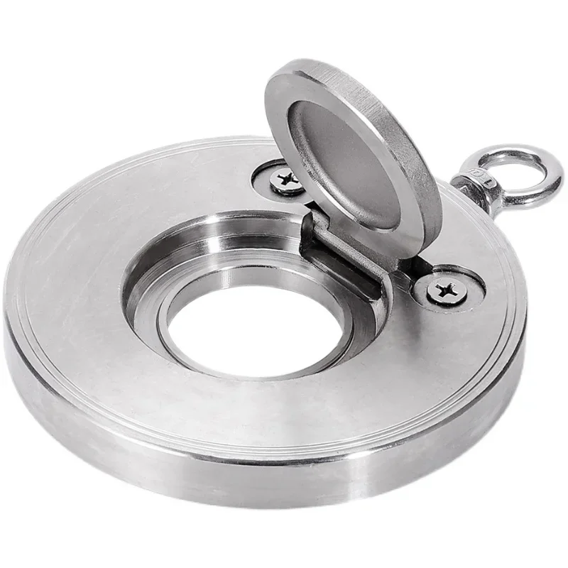

304 Stainless Steel Wafer Check Valve H74W-16P Flap Check Valve Thin Plate Check Valve Water Direct