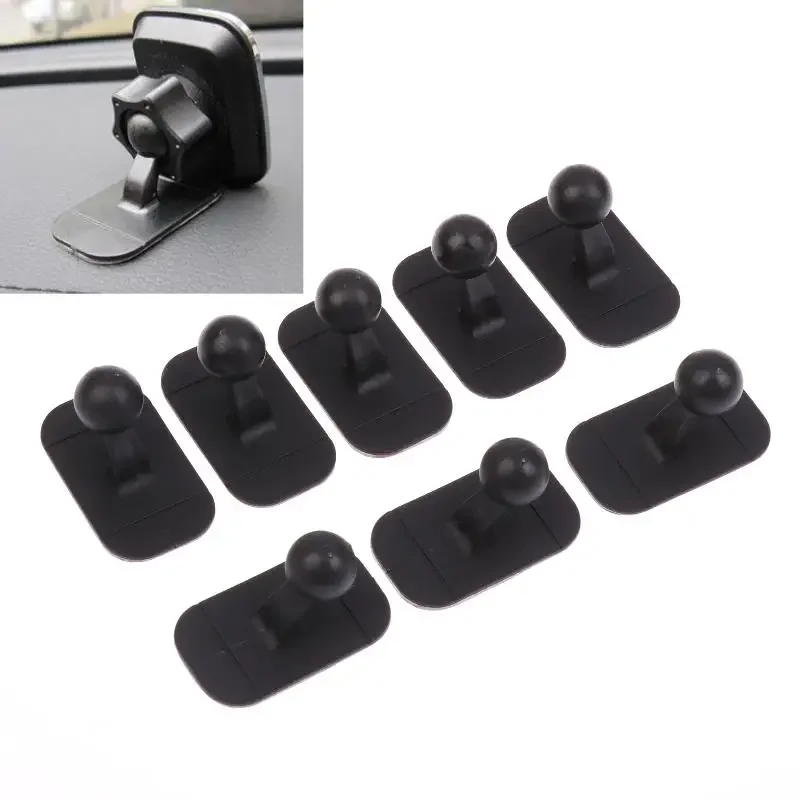 2/5 pçs base de suporte autoadesivo base de montagem do carro para console central painel navegação específica suporte do telefone acessórios