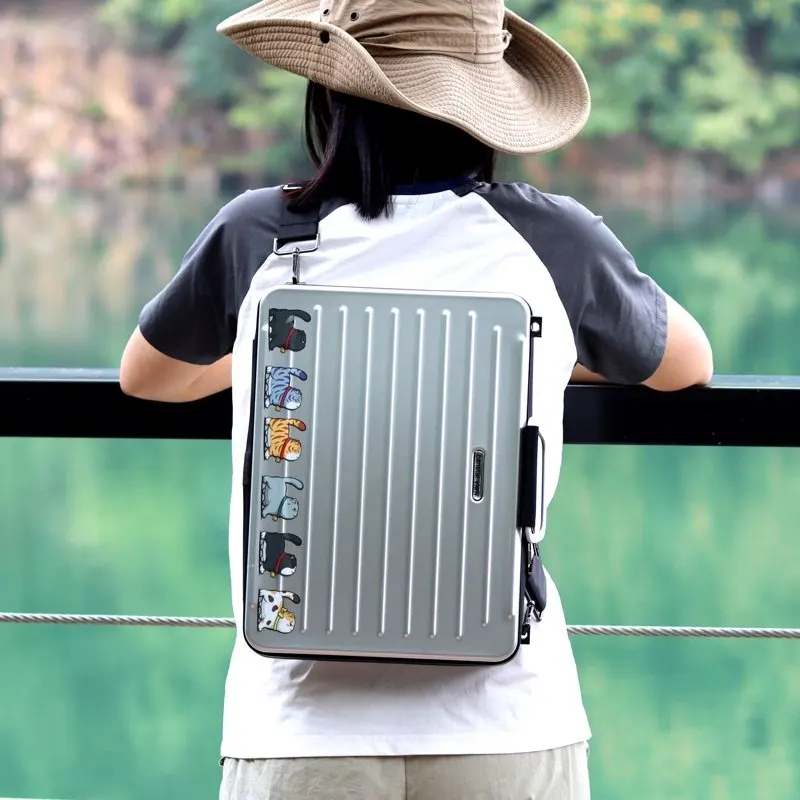 

Computer storage bag Hard case protection One shoulder Crossbody can be carried