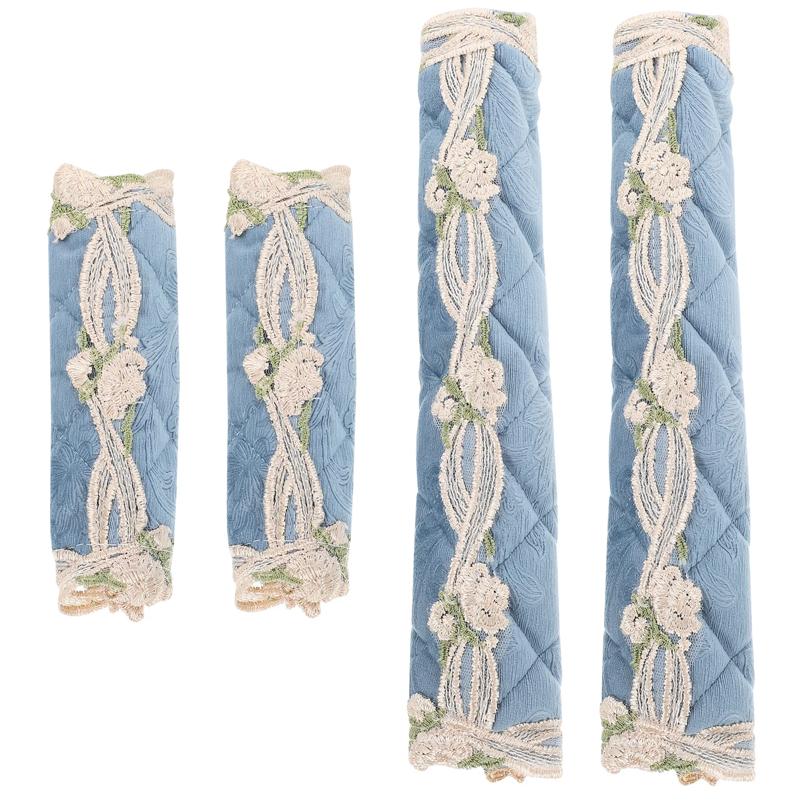 

4Pcs Appliance Handle Covers Kitchen Protective Cover Refrigerator Oven Microwave Fridge Freezer Door Oven Fridge Handle Cover