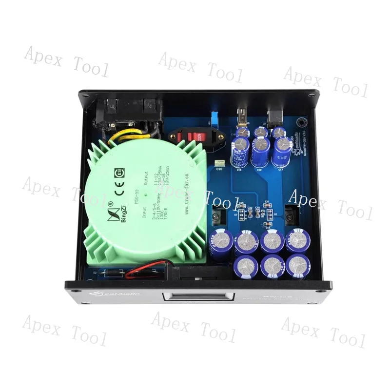 

25/50W PW05 Linear Power Supply LM1085 Stabilized 3A+1A Dual Output Adjustable