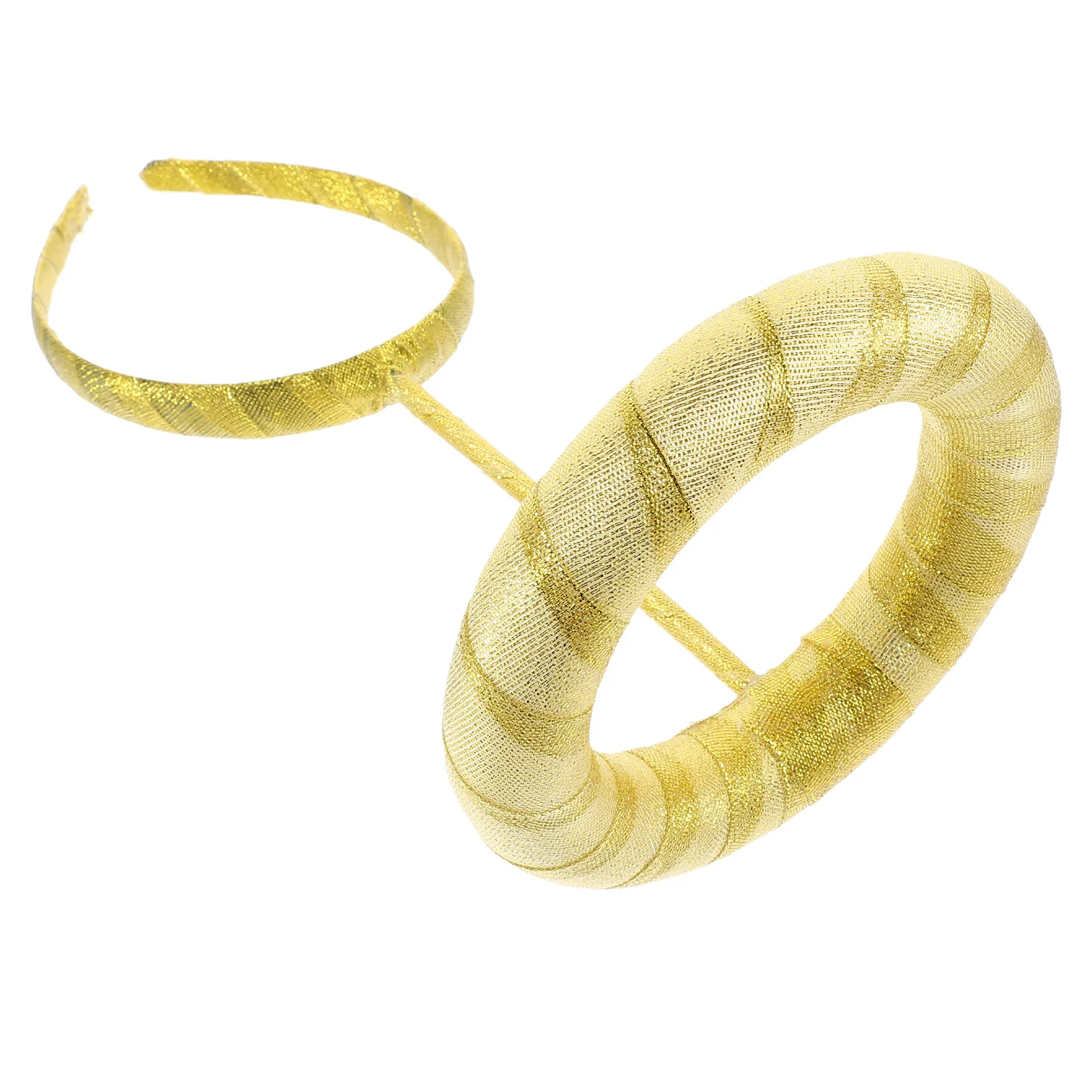 1pc Für Kinder Frauen Winkel Kostüm Prop Party Cosplay Zubehör Festival Dress Up Prop Halo Haar Hoops