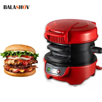 110V 220V Multifunzionale colazione maker Mini Burger Sandwich Maker Macchina Per La Cucina di Casa Elettrico Burger Maker Macchina
