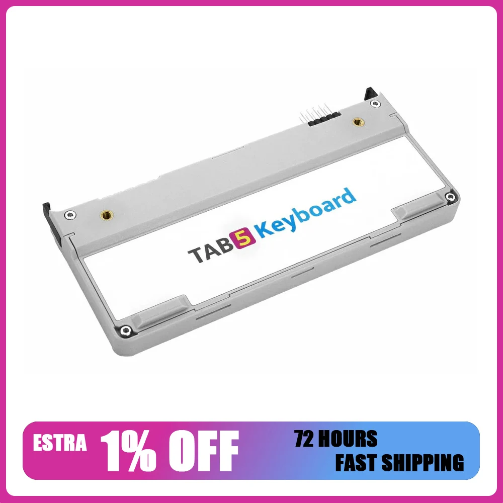 M5Stack Keyboard for Tab5 70-Key Physical Keyboard Input Expansion Module for Tab5 IoT Terminal